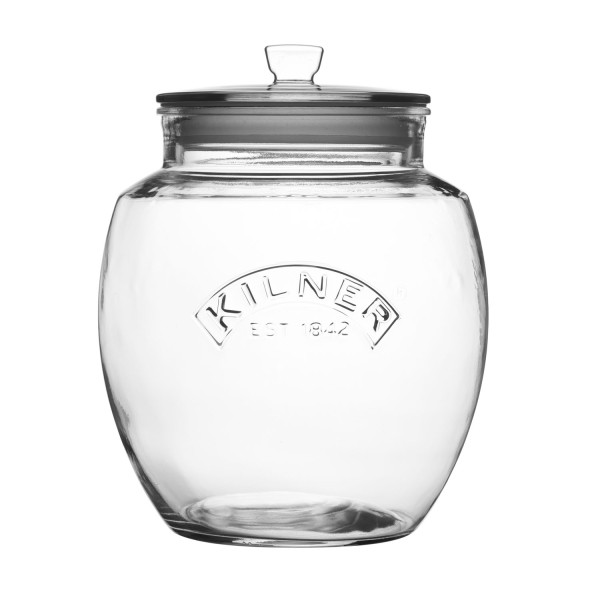 Kilner Vorratsglas 0025.743 Universal-Vorratsglas mit luftdichtem Deckel, 4l