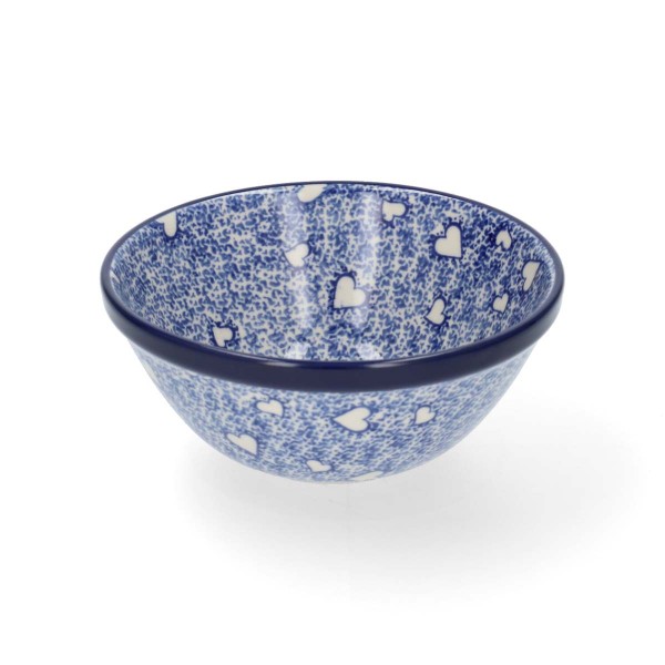 Bunzlau Castle White Hearts 1059-3237 Schüssel 0,45l