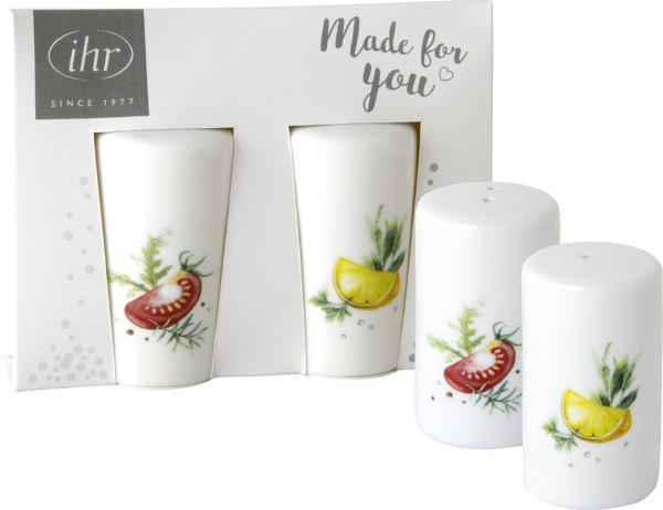 IHR Fresh Tomatoes PEC1100800 Salz- &amp; Pfefferstreuer