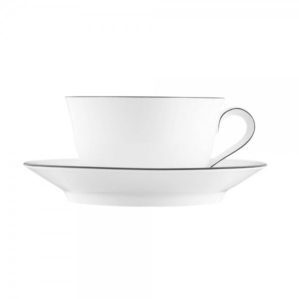 Fürstenberg Wagenfeld, Schwarze Linie Frühstücksobertasse 0,50 l