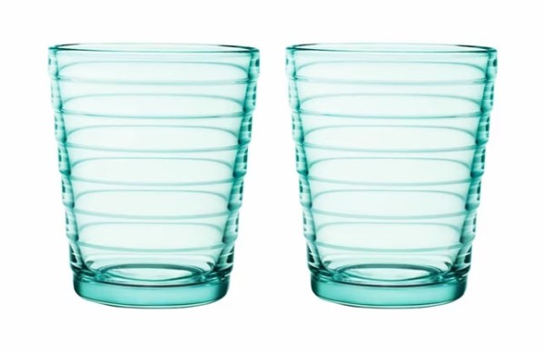 Iittala Aino Aalto 1008627 Becher 22cl water green 2pc