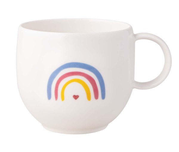 Villeroy &amp; Boch With Love 1016898003 Becher mit Henkel - Be Happy 0,29l