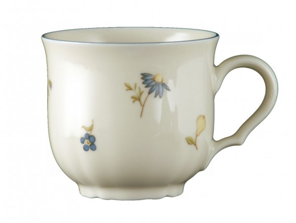 Seltmann Marieluise Streublume 30308, blauer Rand Espressoobertasse 0,10 l