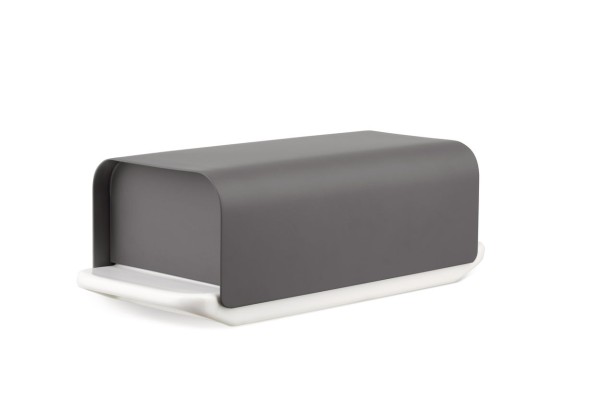 Alessi Mattina BG04 DG Butterdose 21x9cm - Dark Grey