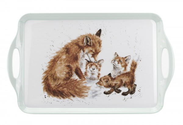 Royal Worcester Wrendale Designs Tablett groß Fuchs (X0019519072) 48 x 39,5