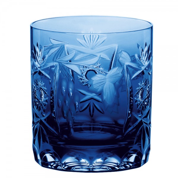 Nachtmann Traube, Überfangrömer Whisky (35894) kobaltblau 9 cm