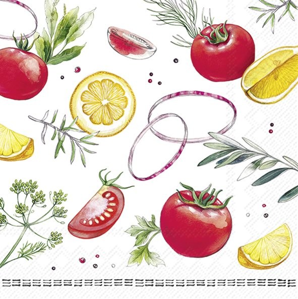 IHR Barbecue Party L1101000 Lunch-Servietten 33 x 33 cm