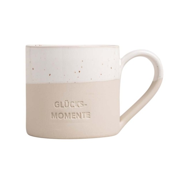 Eulenschnitt pot-061-ve Große Tasse 0,45l Glücksmomente