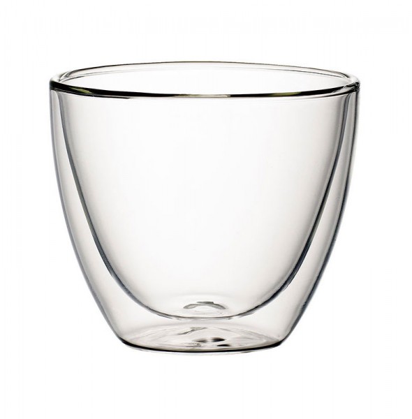 Villeroy &amp; Boch Manufacture Rock 1042397983 Becher L (doppelwandiges Borosilikatglas) 0,42 l