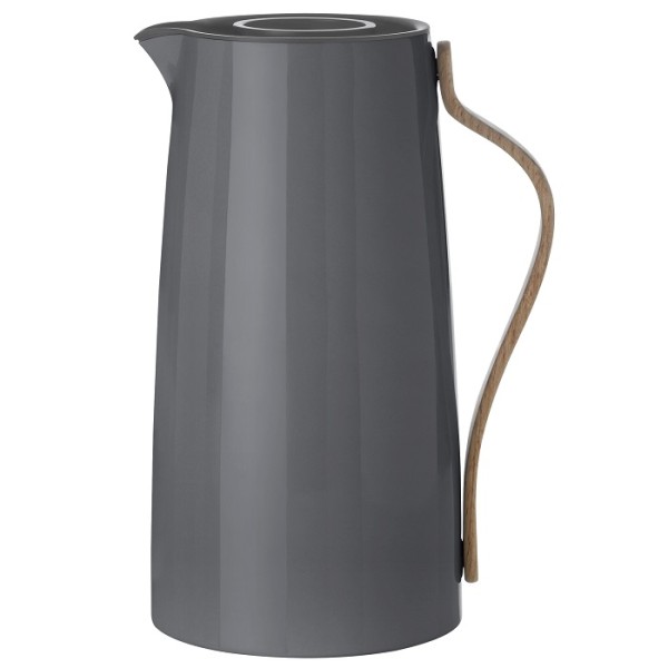 Stelton Emma x-200-1 Isolierkanne, Kaffee 1.2 l. grey