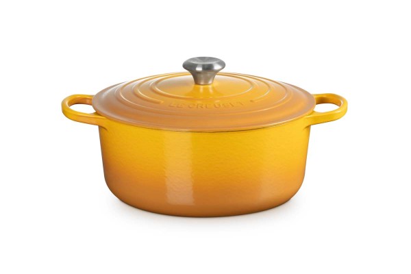 Le Creuset Gusseisen - Signature 21177286724430 Bräter rund 28cm 6,7L - Nectar